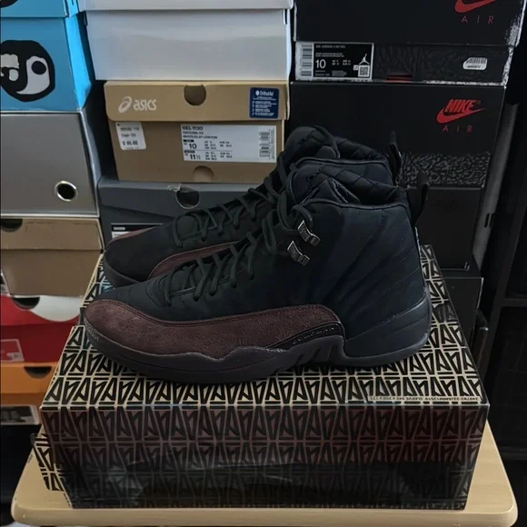 Air Jordan A Ma Maniére Black and Brown Sneakers - Picture 2 of 3